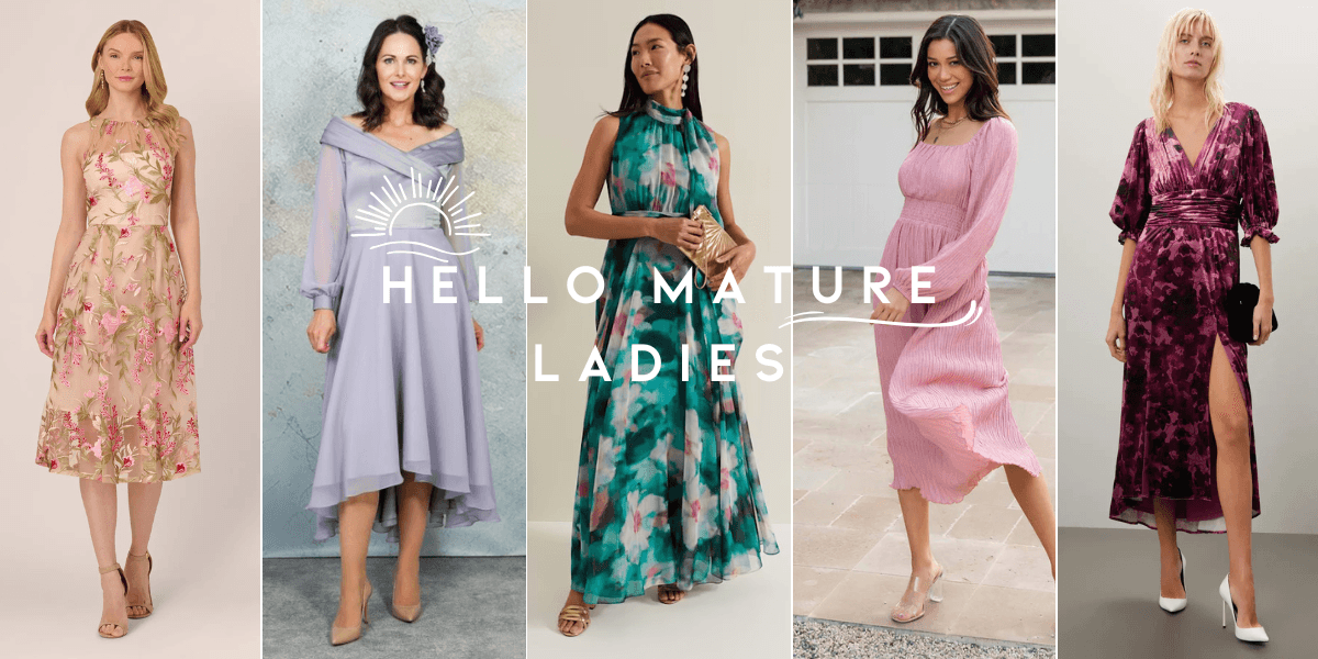 Cocktail Wedding Guest Dresses for Mature Ladies