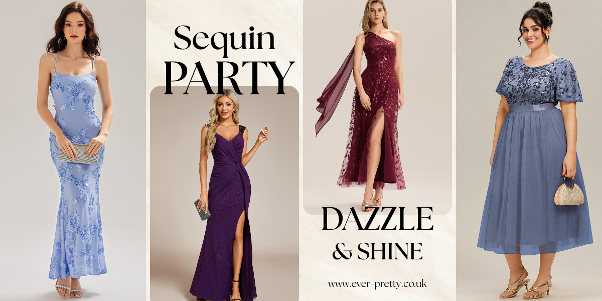 Sequin party dresses