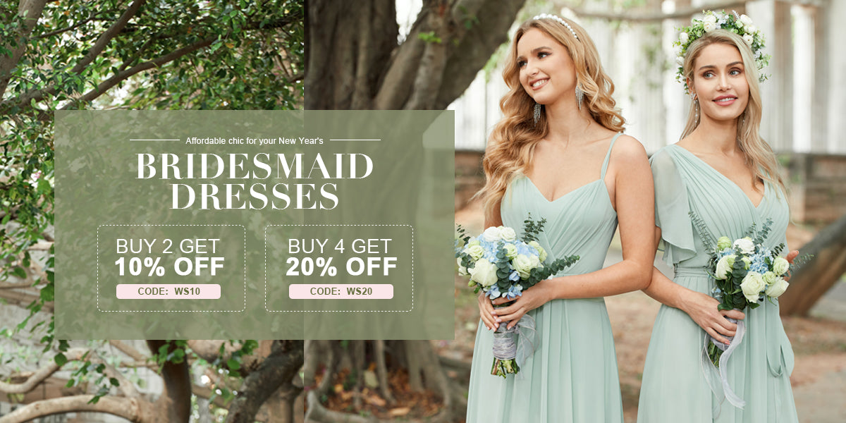 Chic and Affordable Bridesmaid Dresses 2024 on Sale