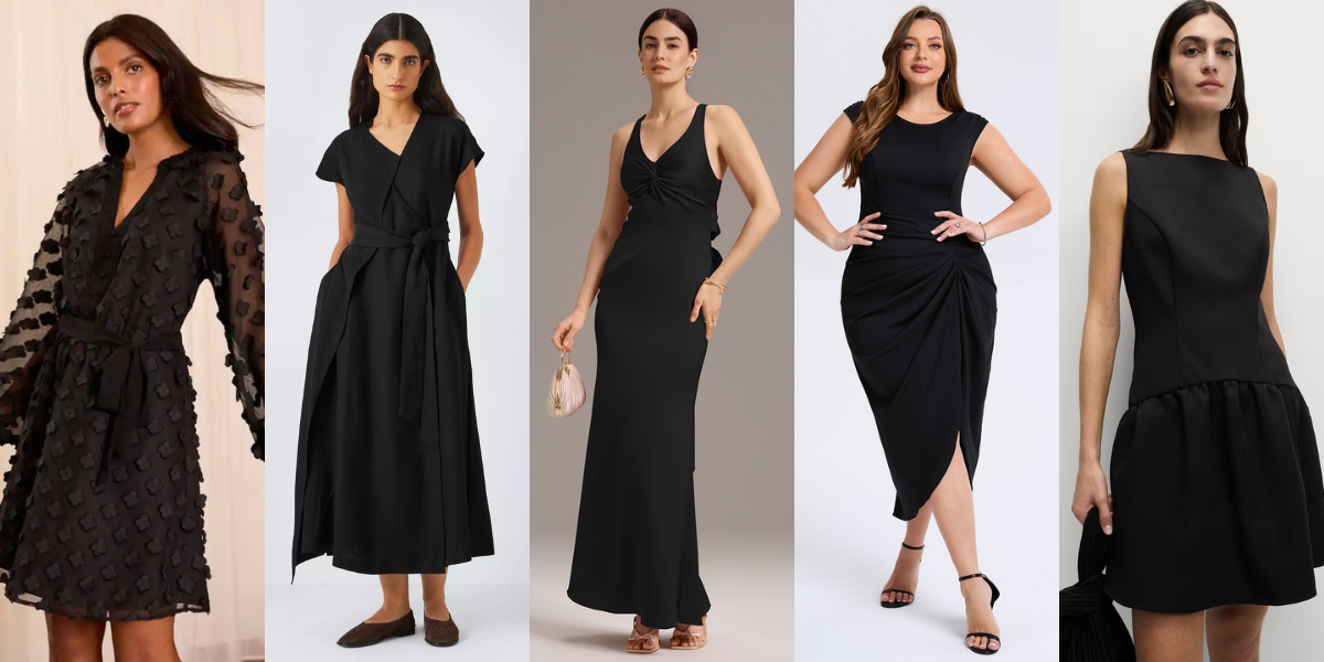 black dresses for hen party