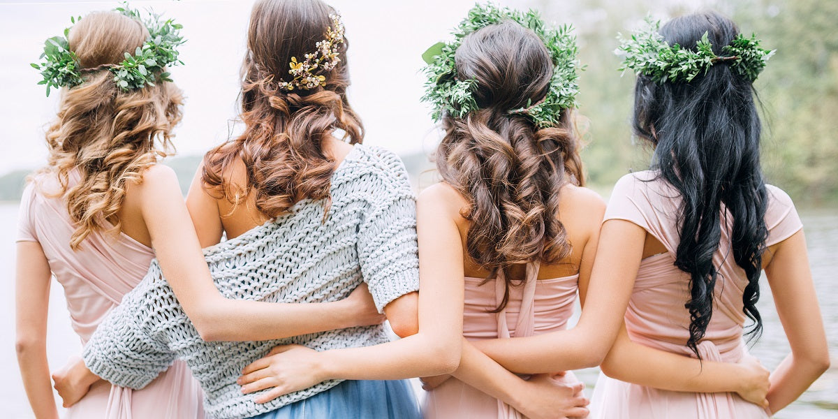 bridesmaid hairstyles for long hair