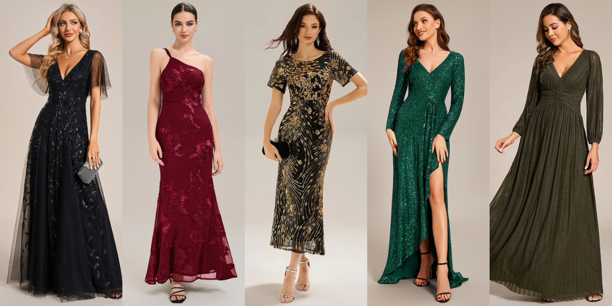 sparkly evening dresses uk