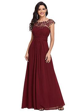 Burgundy Bridesmaid Dresses | Deep Red, Maroon, Oxblood - Ever-Pretty UK