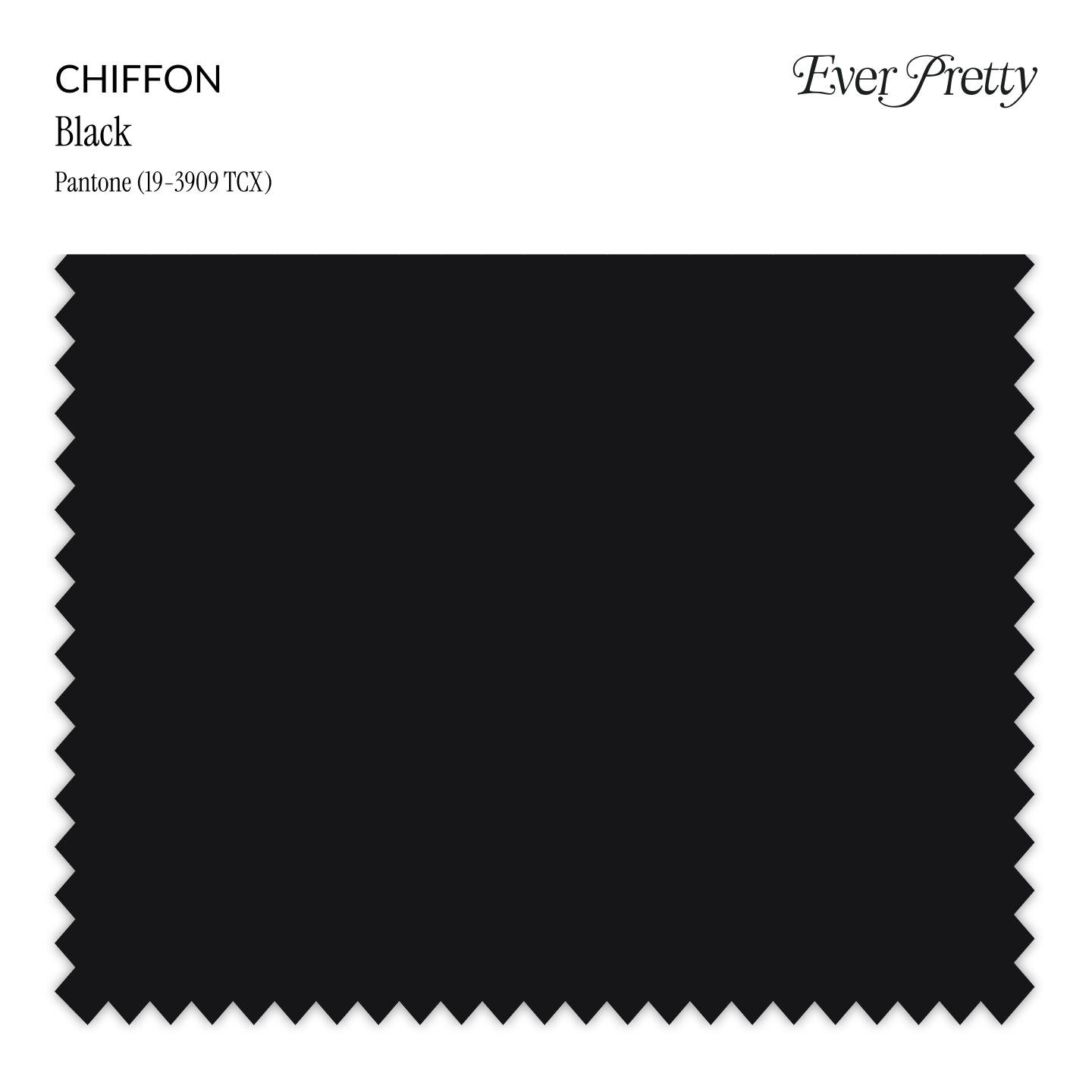 Ever-Pretty Chiffon Swatch #Color_Black