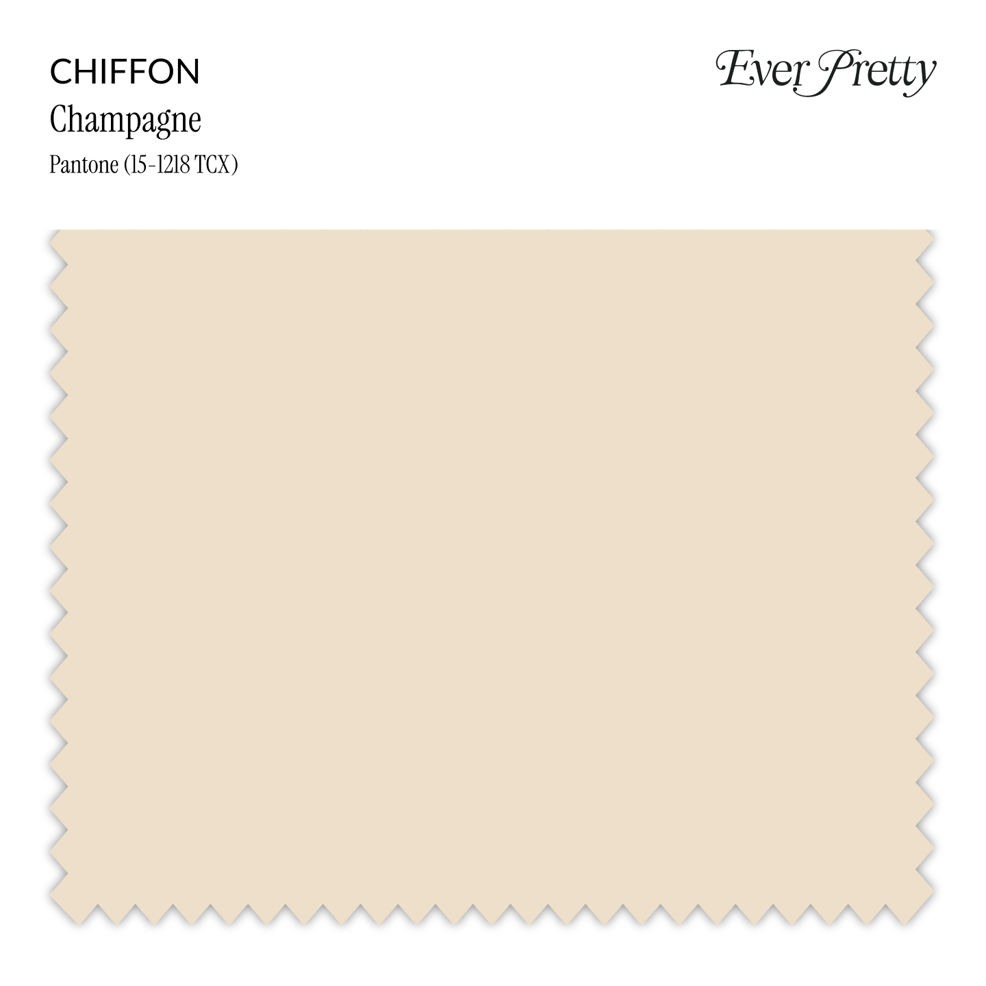 Ever-Pretty Chiffon Swatch #Color_Champagne