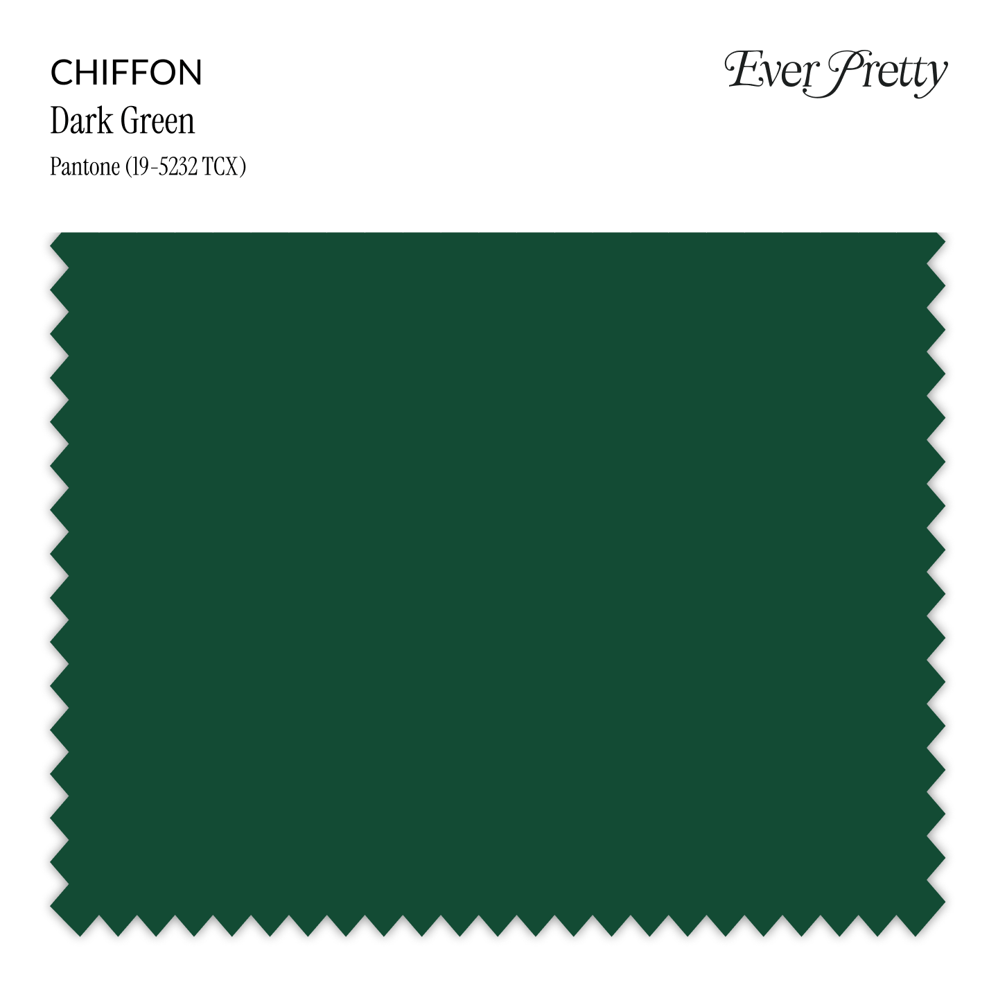 Ever-Pretty Chiffon Swatch #Color_Dark Green