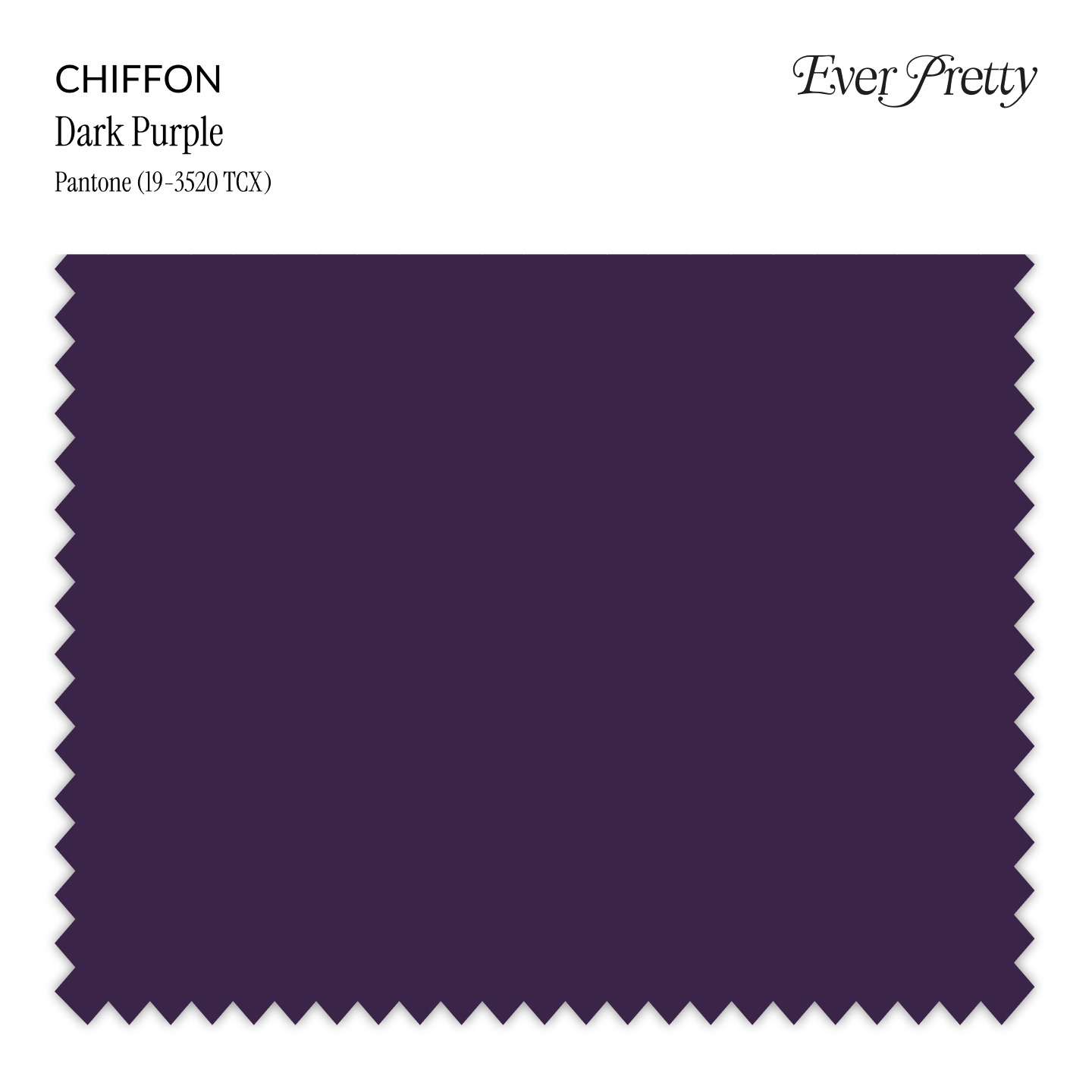 Ever-Pretty Chiffon Swatch #Color_Dark Purple