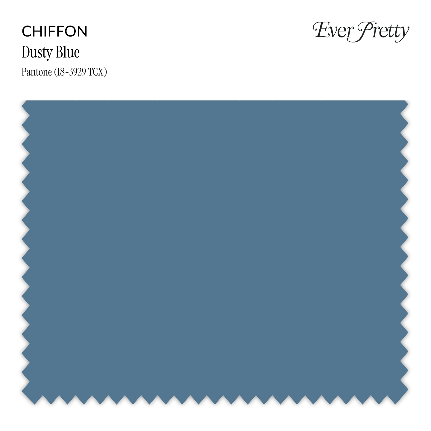 Ever-Pretty Chiffon Swatch #Color_Dusty Blue