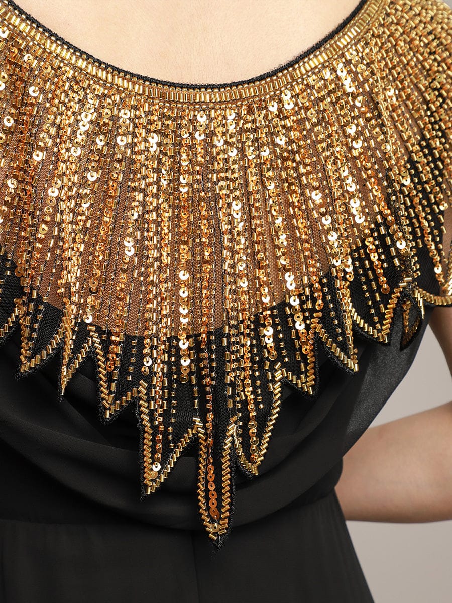 Irregular Sparkly Tulle Shawl For Special Occasions