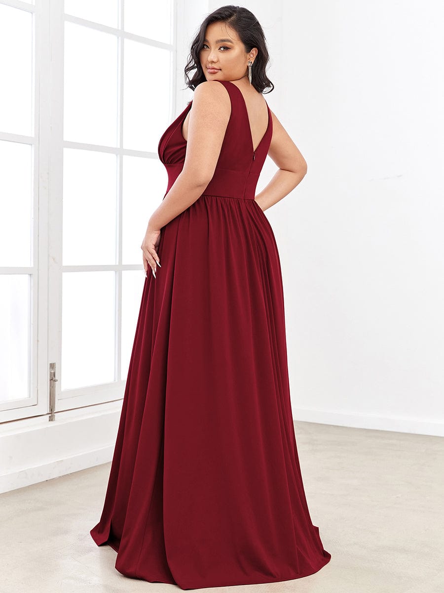 Top Picks Burdundy Dresses #style_EE0168BBD