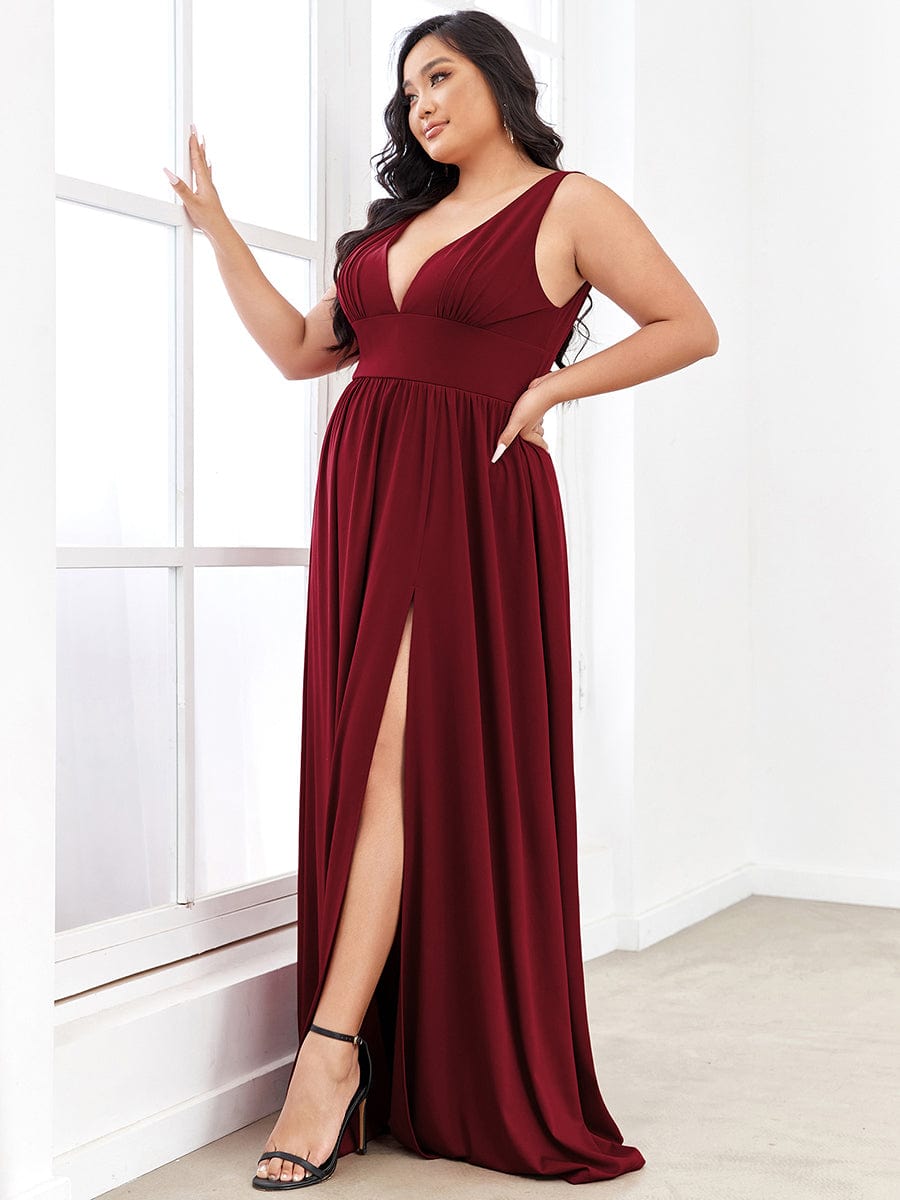 Top Picks Burdundy Dresses #style_EE0168BBD