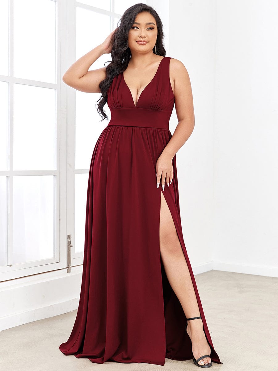 Top Picks Burdundy Dresses #style_EE0168BBD