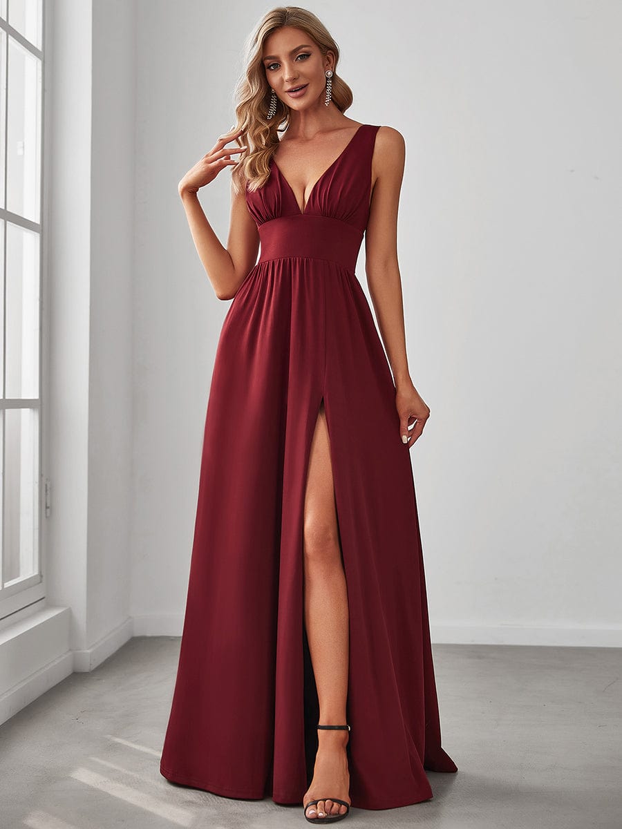 Top Picks Burdundy Dresses #style_EE0168BBD