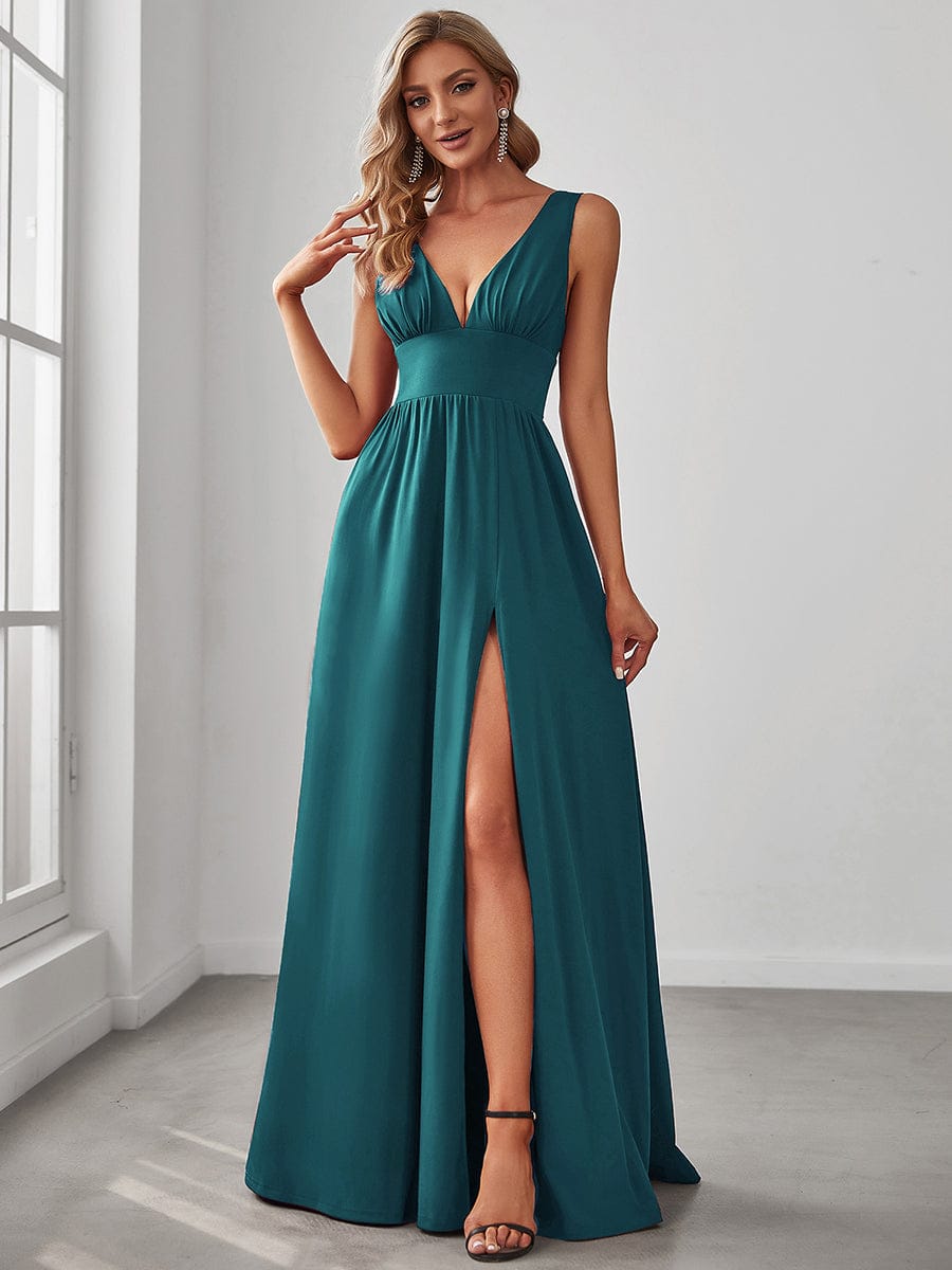Ever-Pretty Chiffon Swatch #Color_Teal