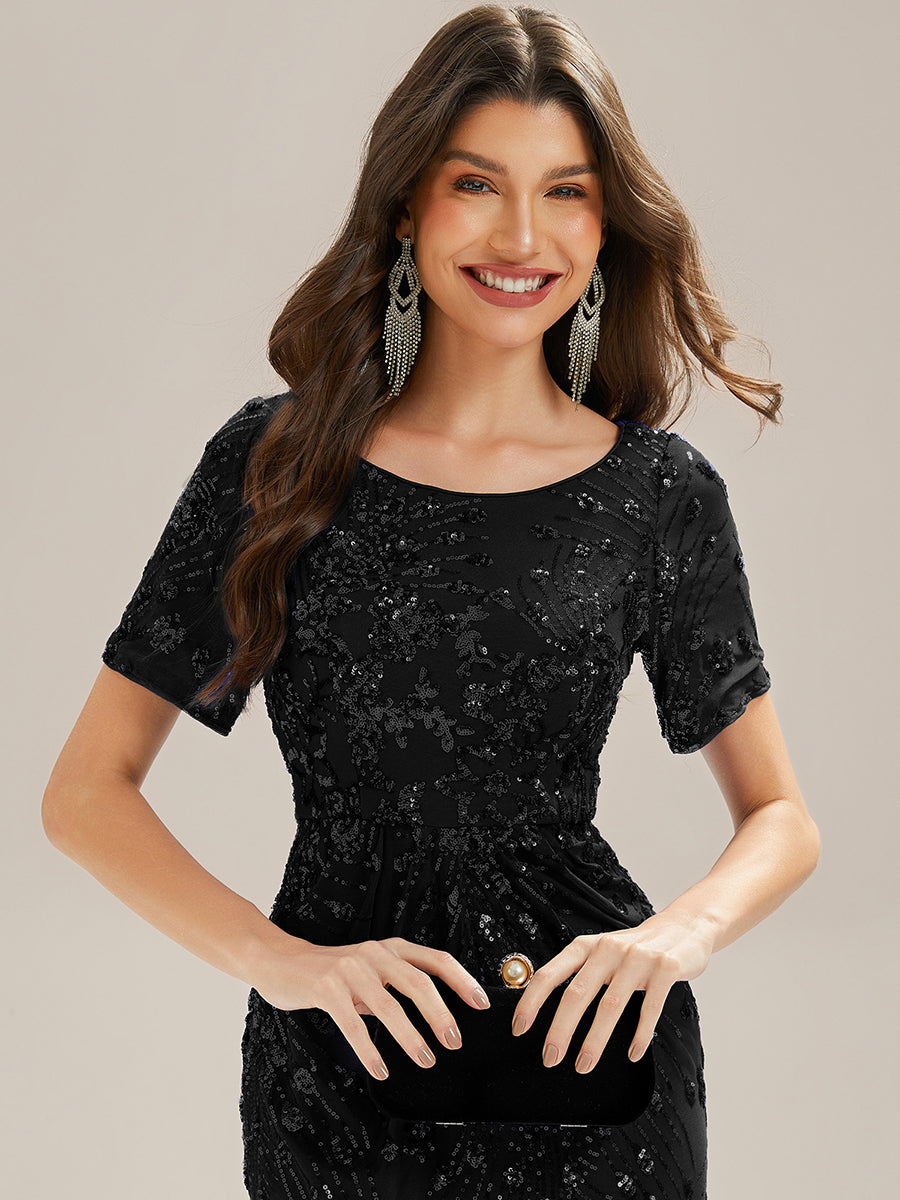 Top Picks Black Evening Gowns #style_EE02387BK