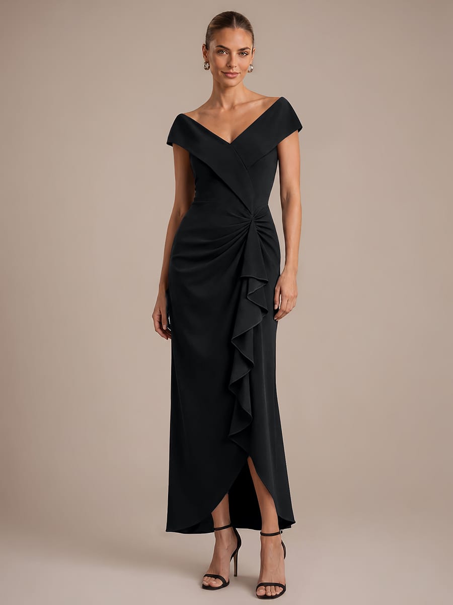 Top Picks Black Evening Gowns #style_EE02674BK