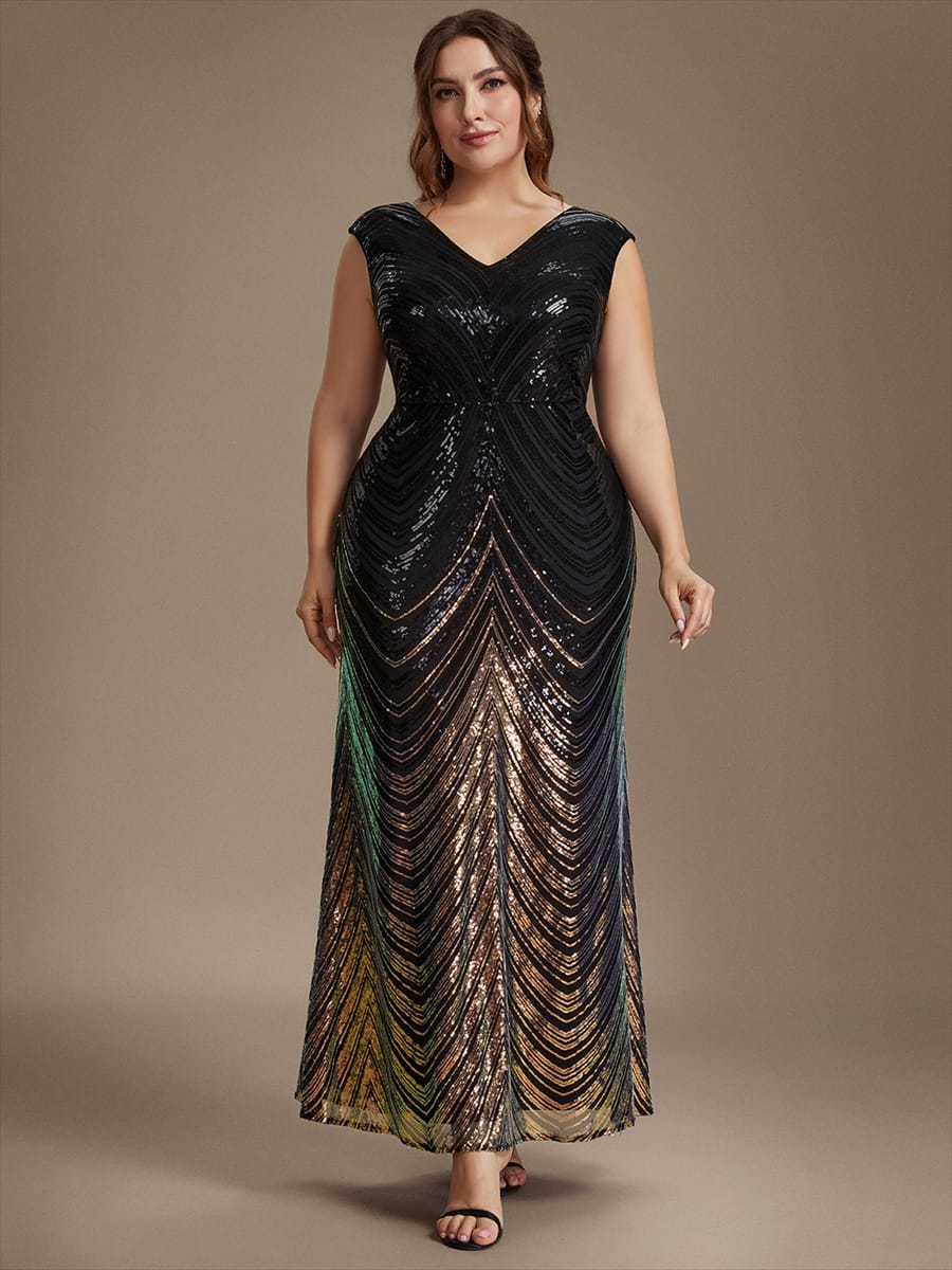 Top Picks Black Evening Gowns #style_EE02829KG