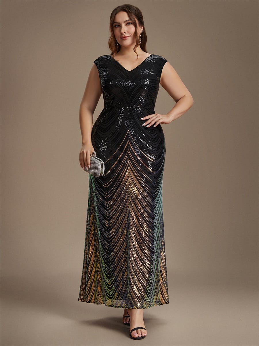 Top Picks Black Evening Gowns #style_EE02829KG