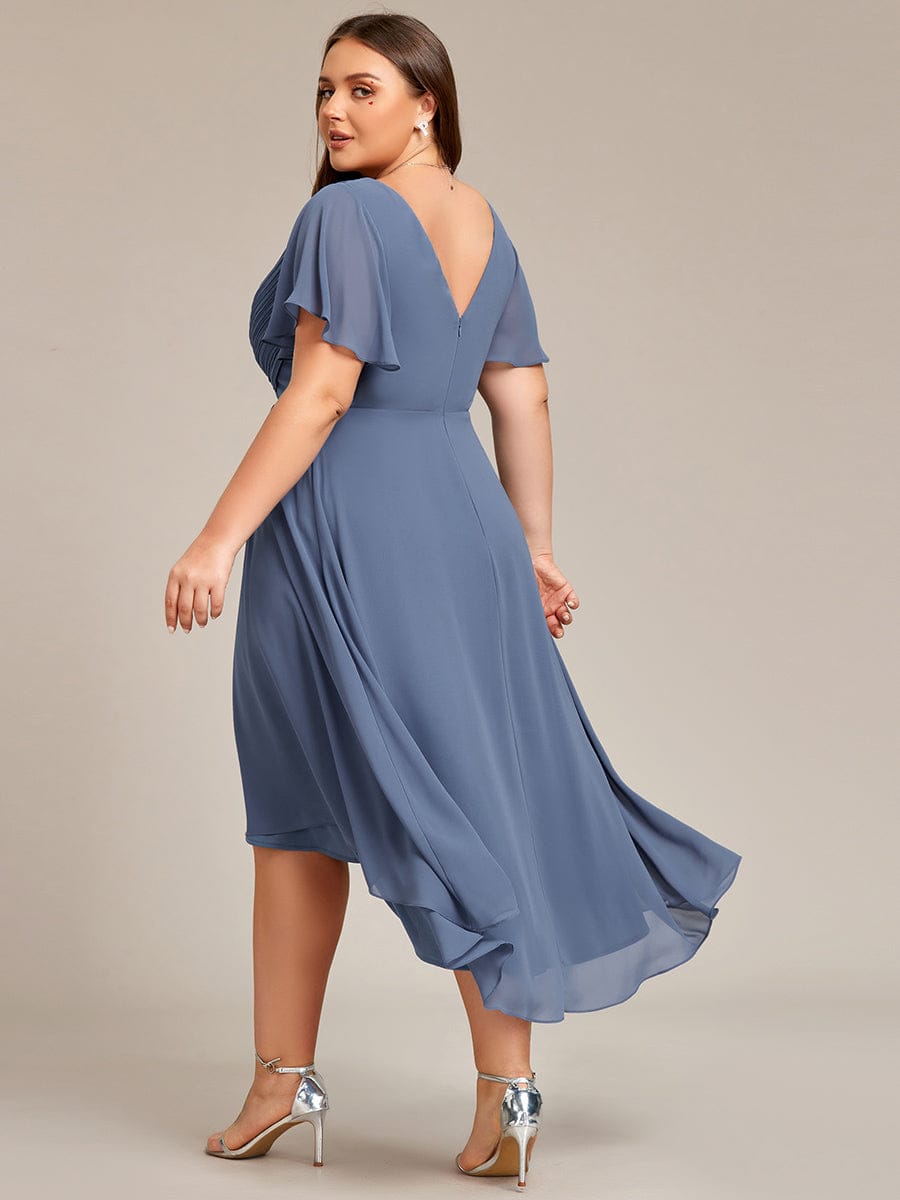 Dusty Blue Bridesmaid Gowns #style_EG01923DN