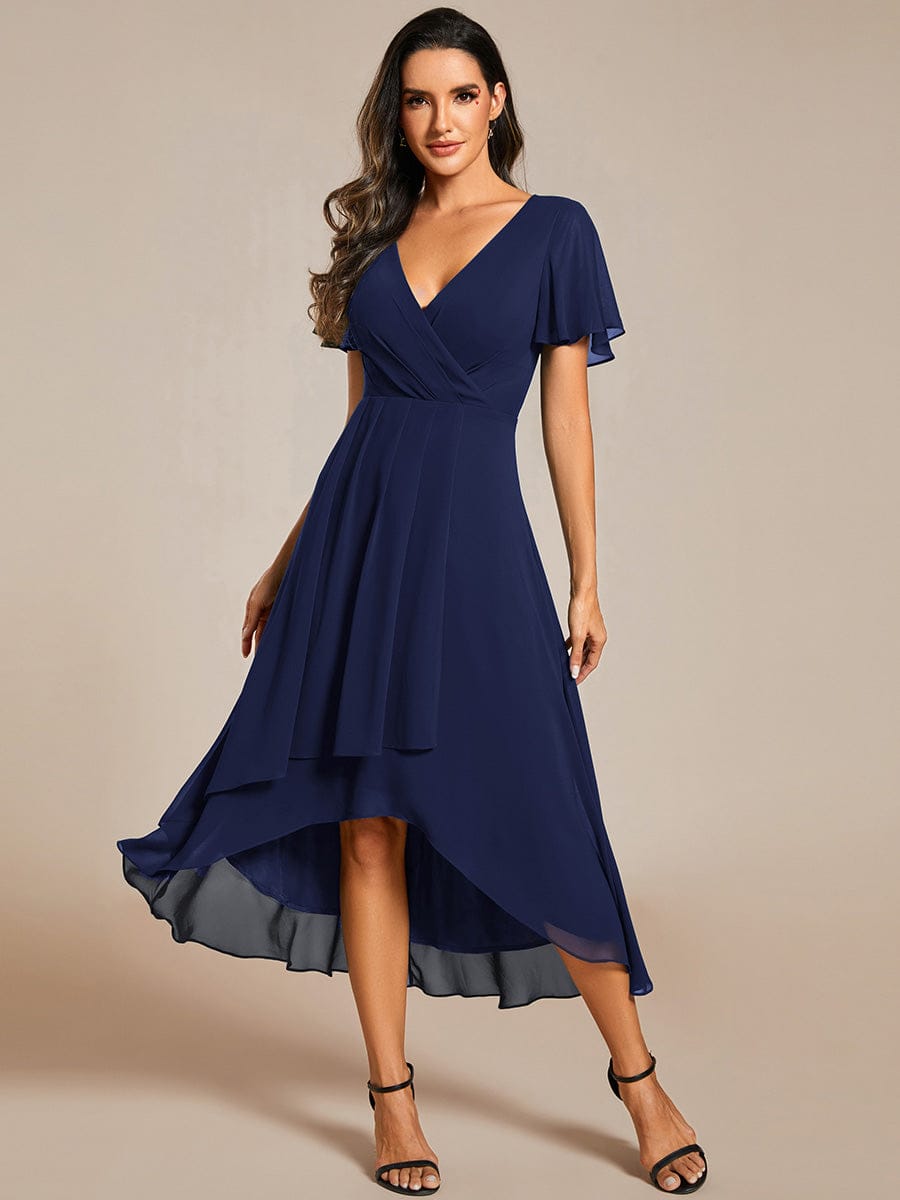 Navy Blue Bridesmaid Dresses #style_EG02084NB
