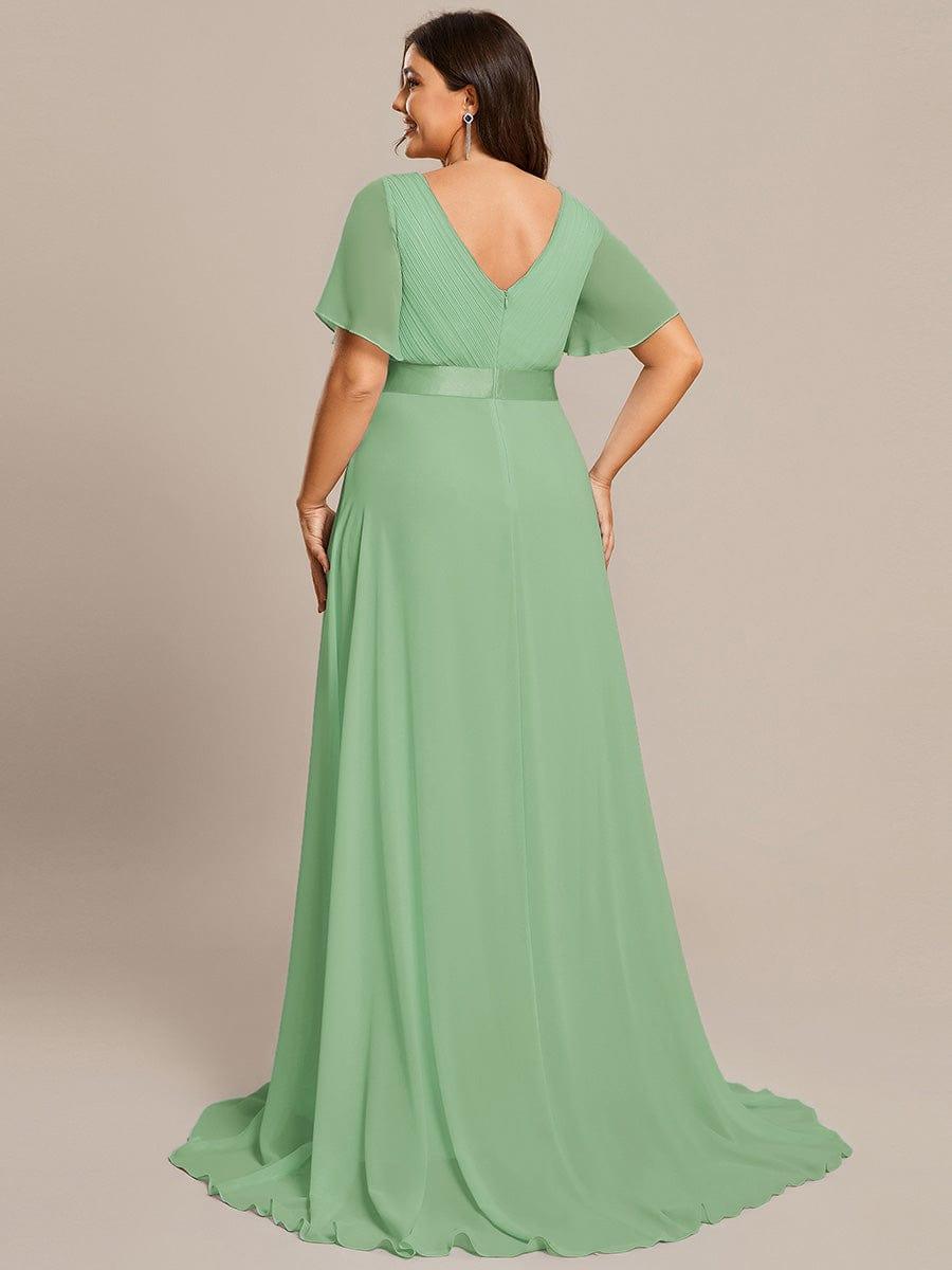 Sage Green Bridesmaid Dresses #style_EP09890SG