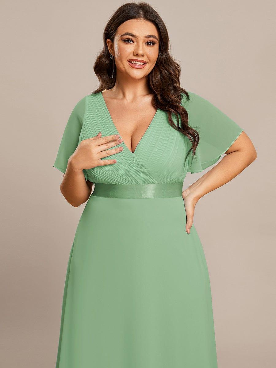 Sage Green Bridesmaid Dresses #style_EP09890SG