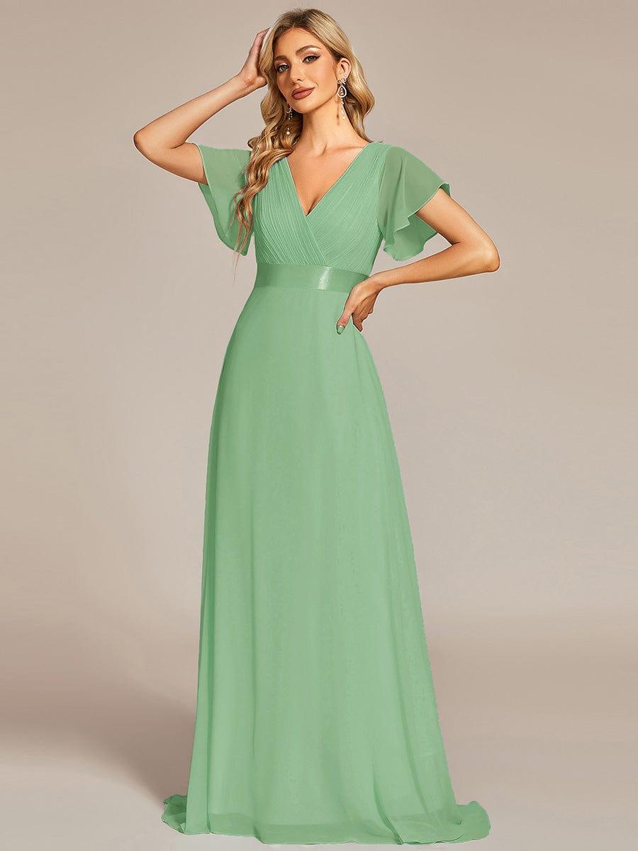 Sage Green Bridesmaid Dresses #style_EP09890SG