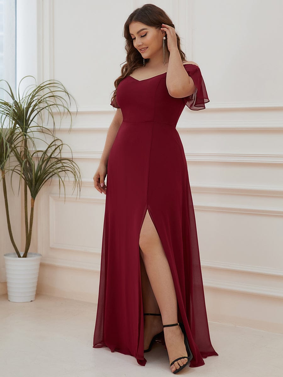 Top Picks Burdundy Dresses #style_ES00237BD