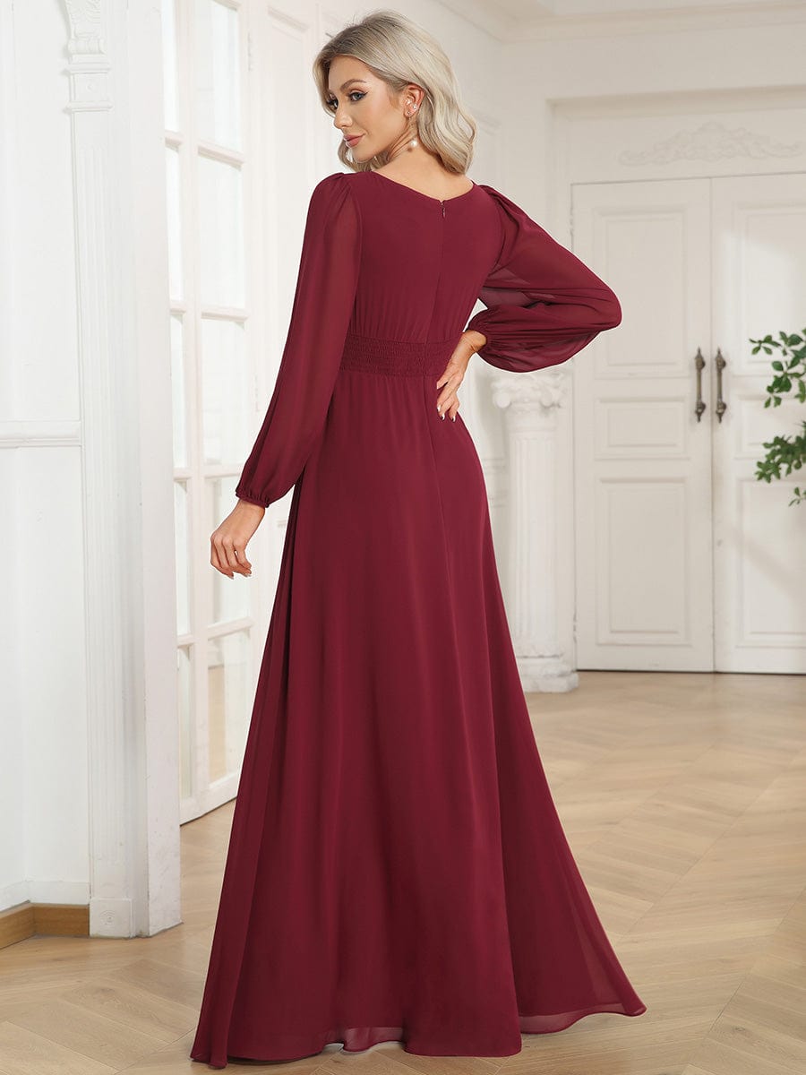 Top Picks Burdundy Dresses #style_ES0106BBD