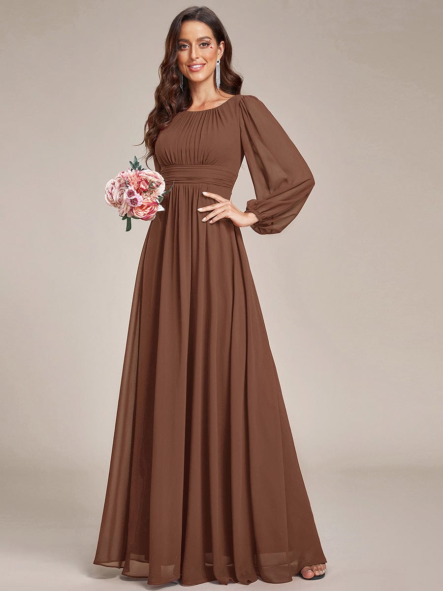 Ever-Pretty Chiffon Swatch #Color_Brown