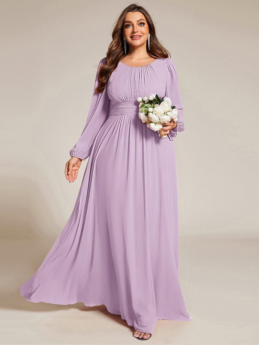 Ever-Pretty Chiffon Swatch #Color_Frosted Lilac