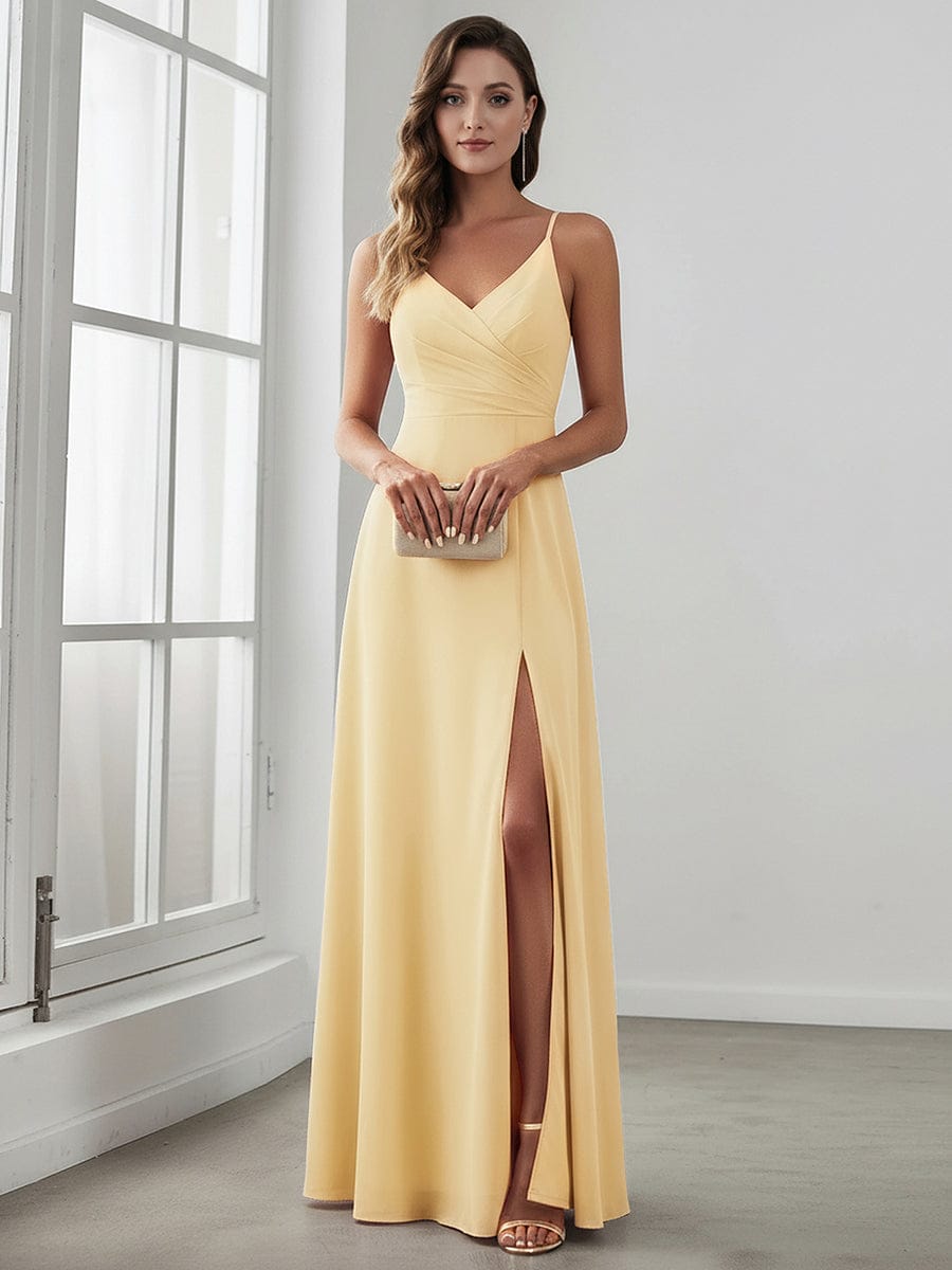 Top Picks Yellow Formal Dresses #style_ES0128BYL