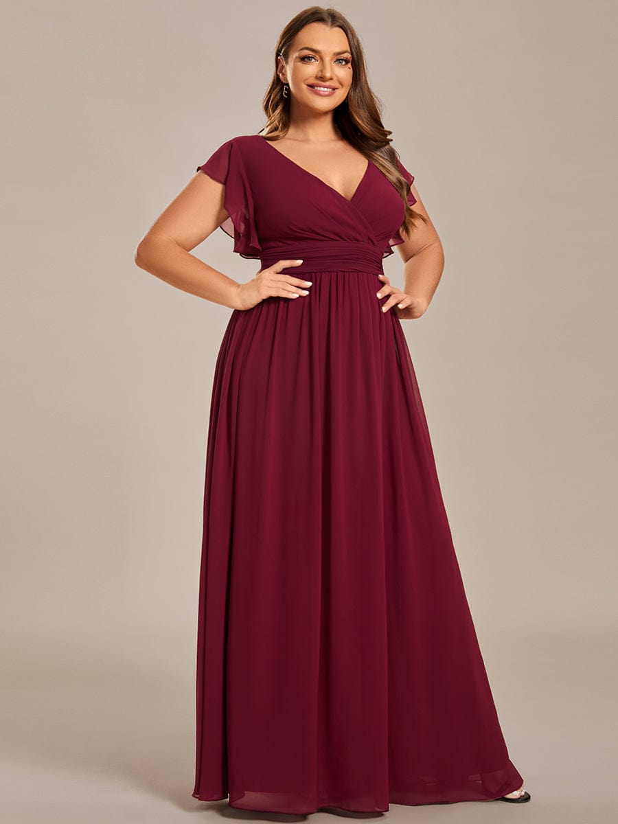 Top Picks Burdundy Dresses #style_ES01819BD