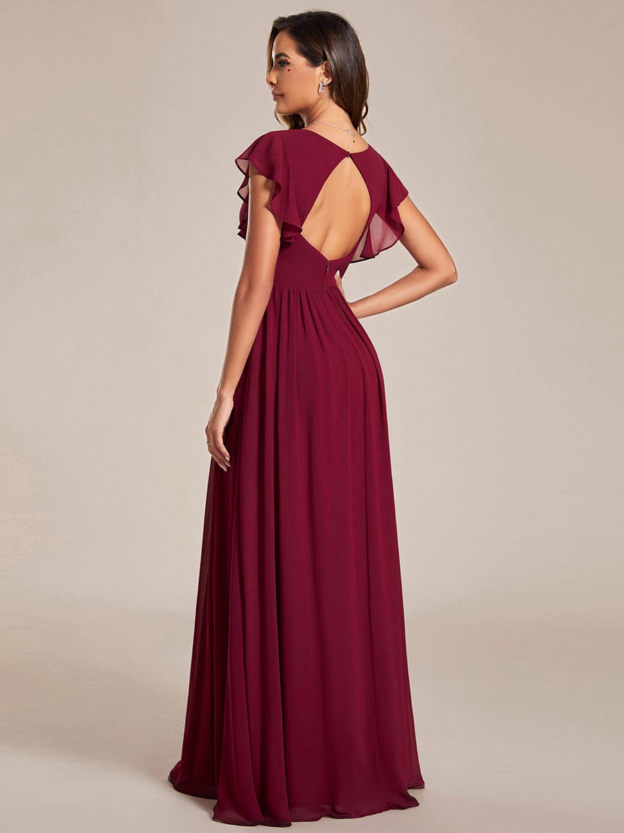 Top Picks Burdundy Dresses #style_ES01819BD