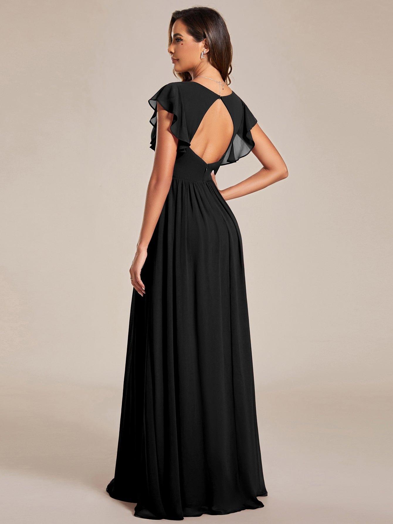 Top Picks Black Evening Gowns #style_ES01819BK