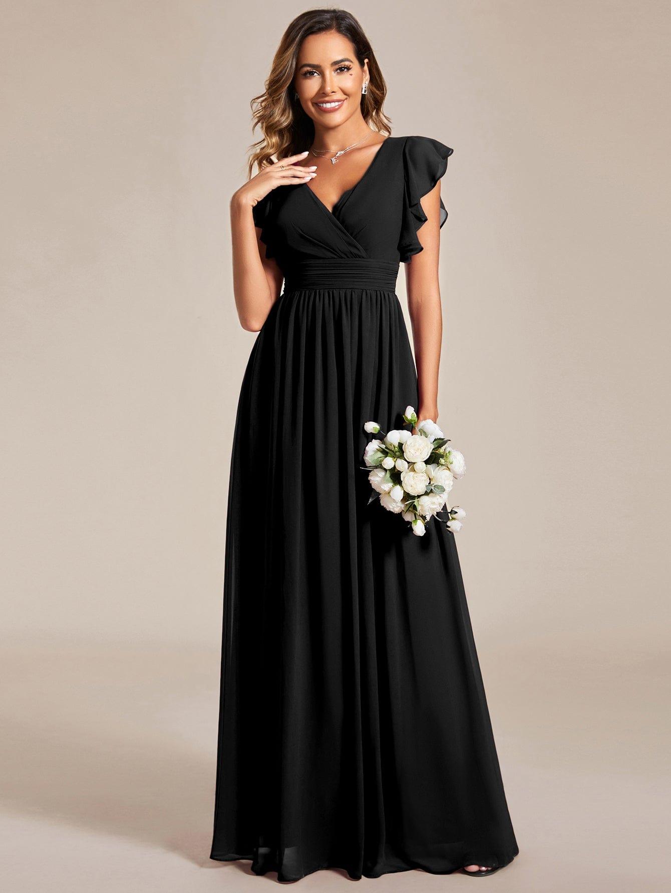 Top Picks Black Evening Gowns #style_ES01819BK