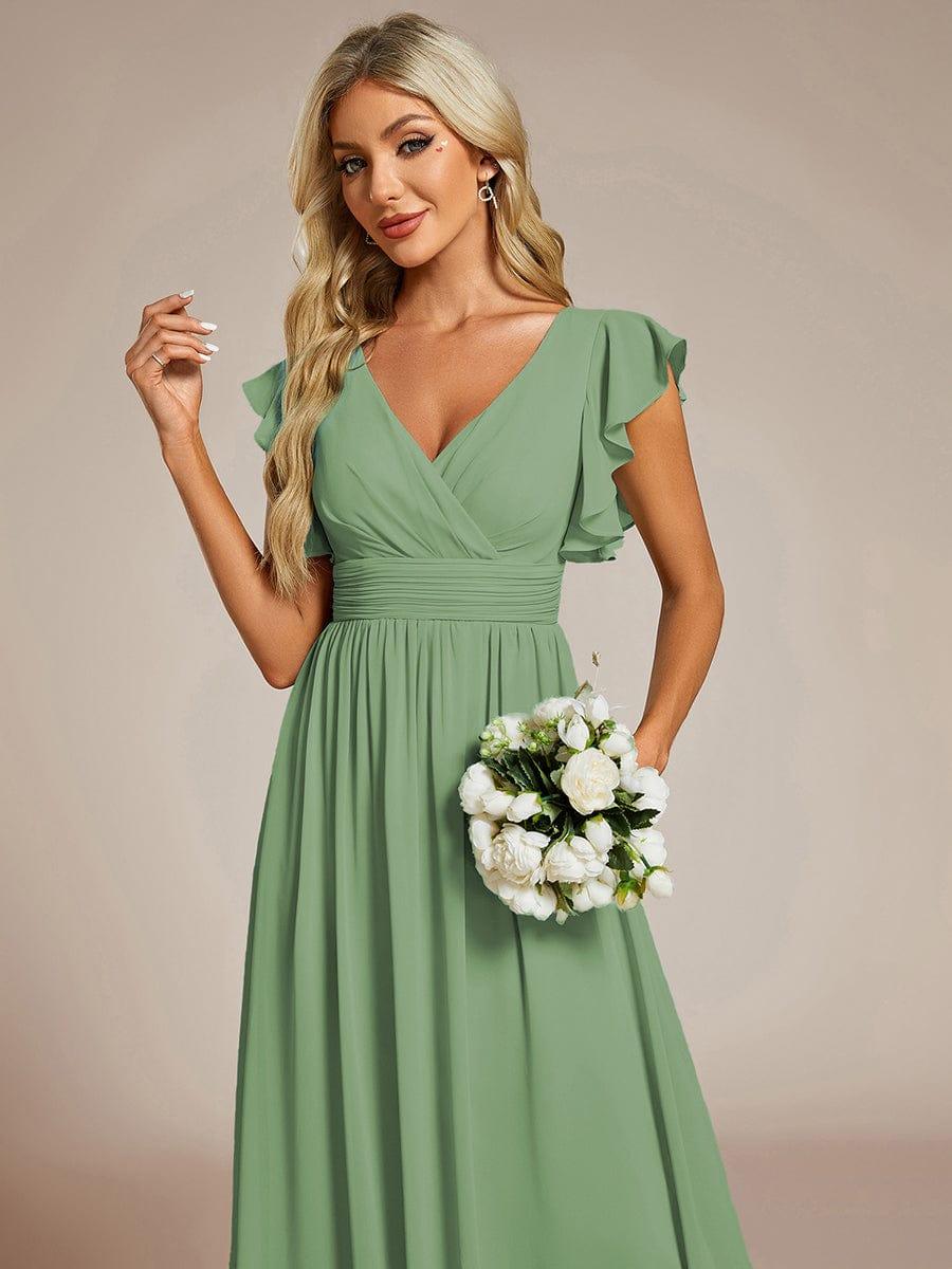 Sage Green Bridesmaid Dresses #style_ES01819SG