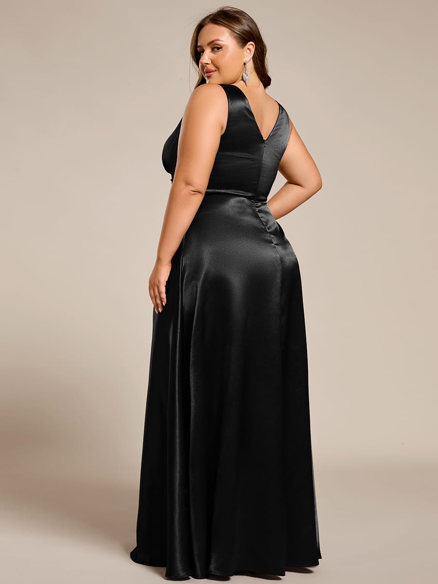 black bridesmaid dresses #style_ES02326BK