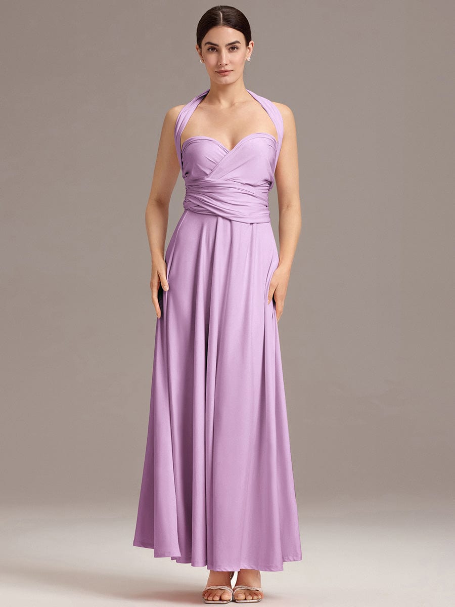 ever STYLES|High-Stretch Soft Versatile Convertible Bridesmaid Dress #color_Lavender