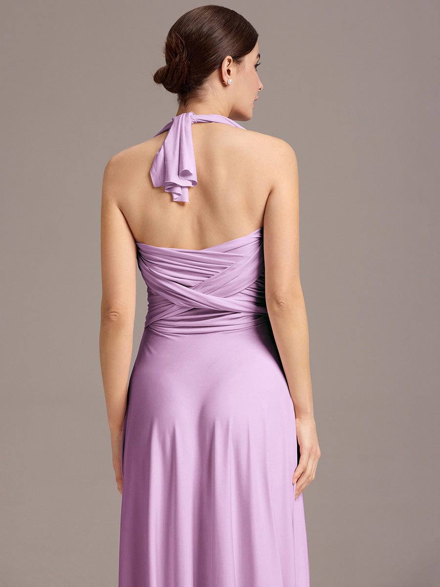 ever STYLES|High-Stretch Soft Versatile Convertible Bridesmaid Dress #color_Lavender