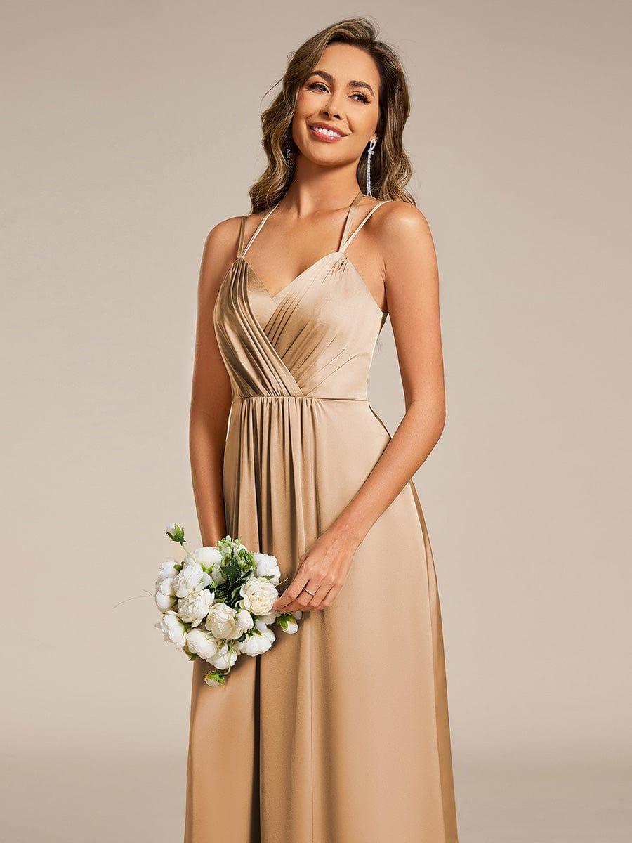 Top Picks Champagne Bridesmaid Gowns #style_ES02692CH