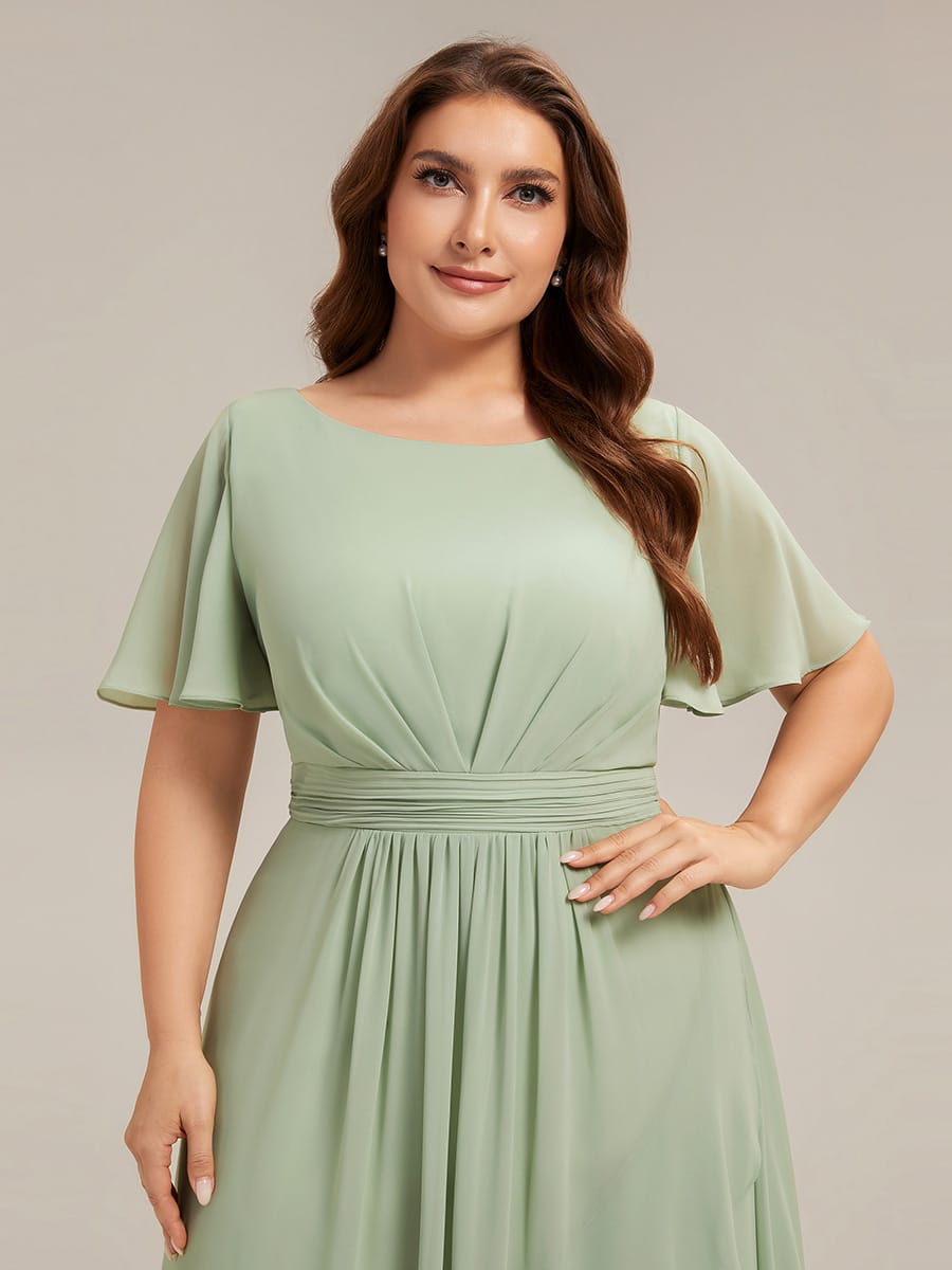 Sage Green Bridesmaid Dresses #style_ES02708MG