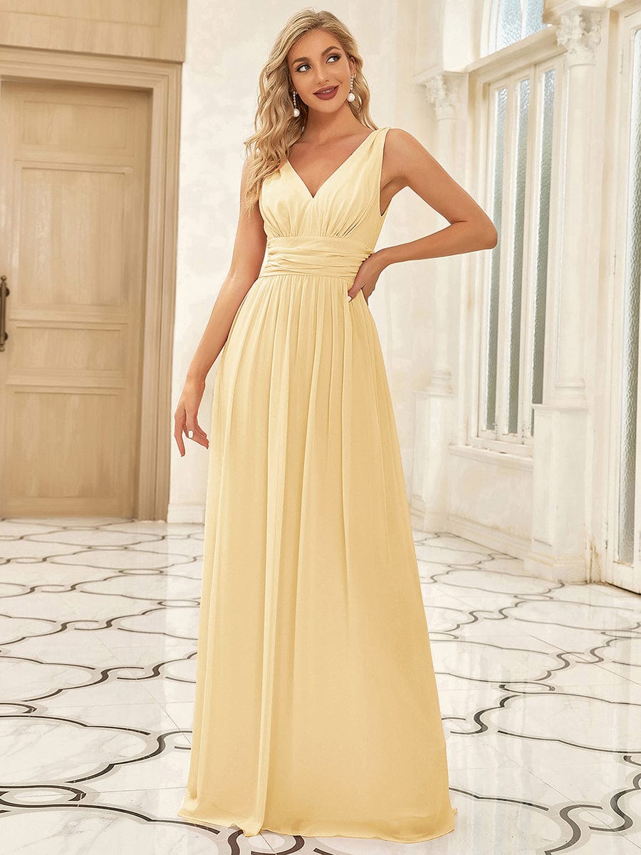 Top Picks Yellow Formal Dresses #style_MS09018YL