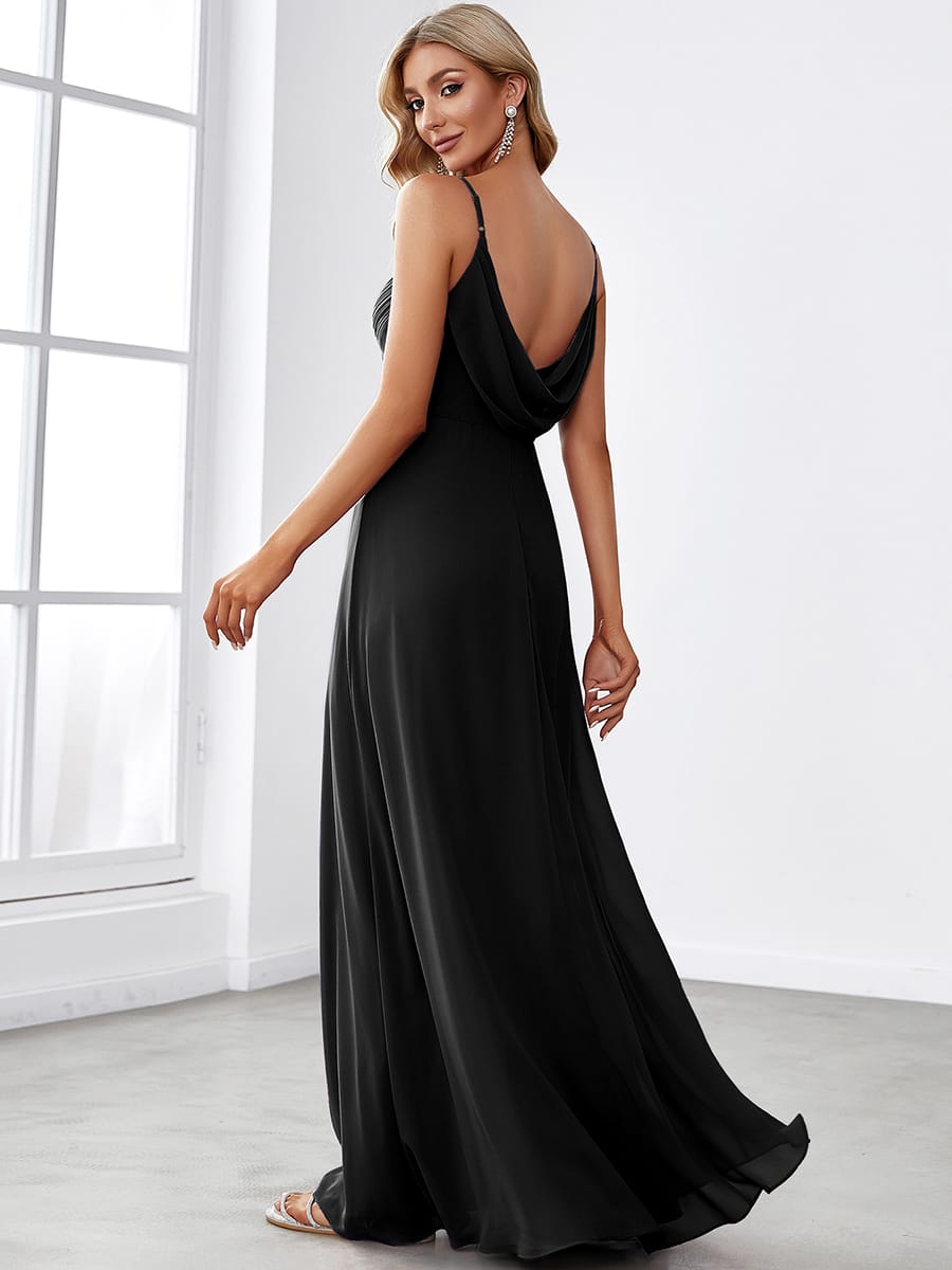 black bridesmaid dresses #style_ES80026BK