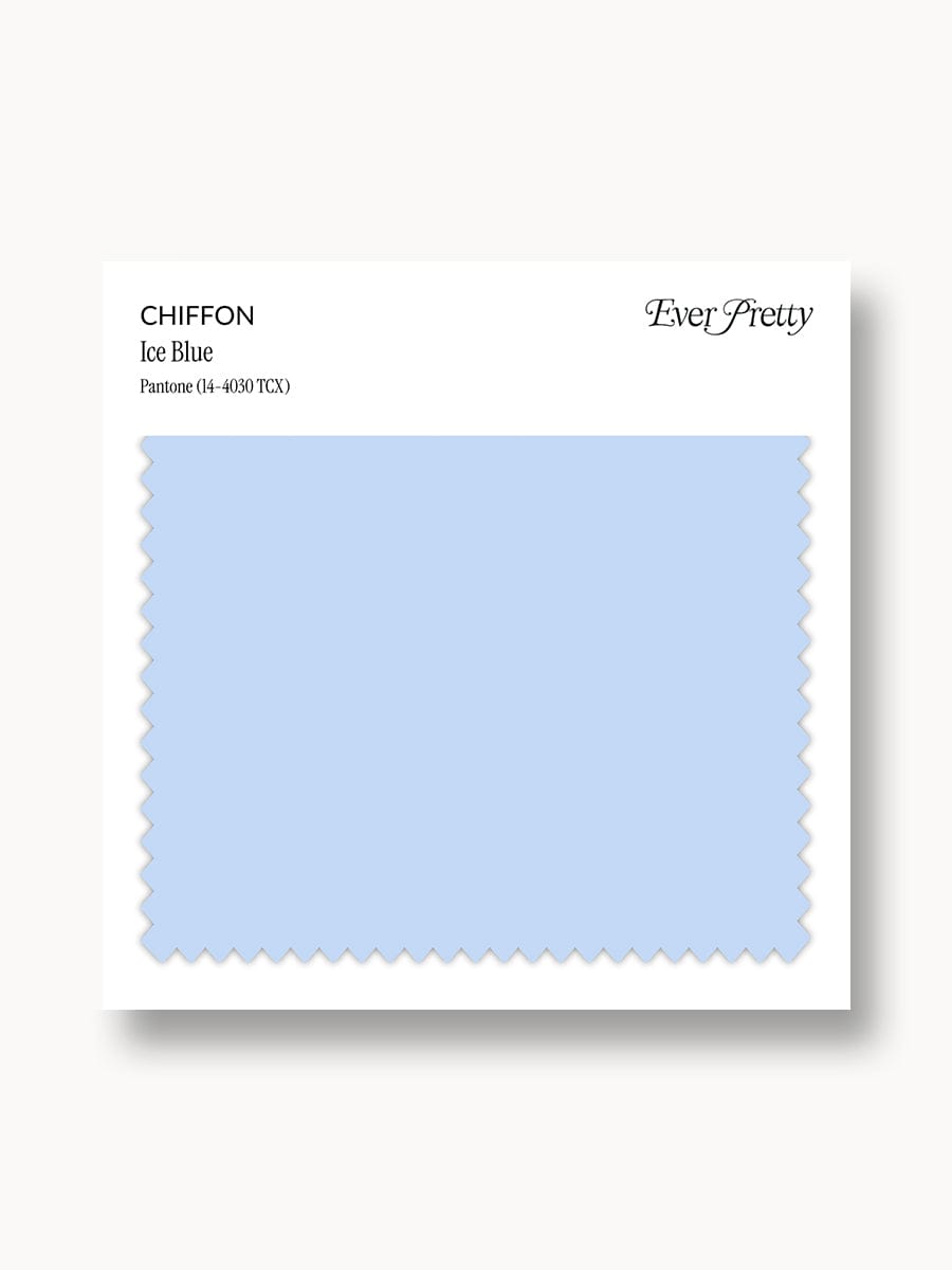 Ever-Pretty Chiffon Swatch Ice Blue