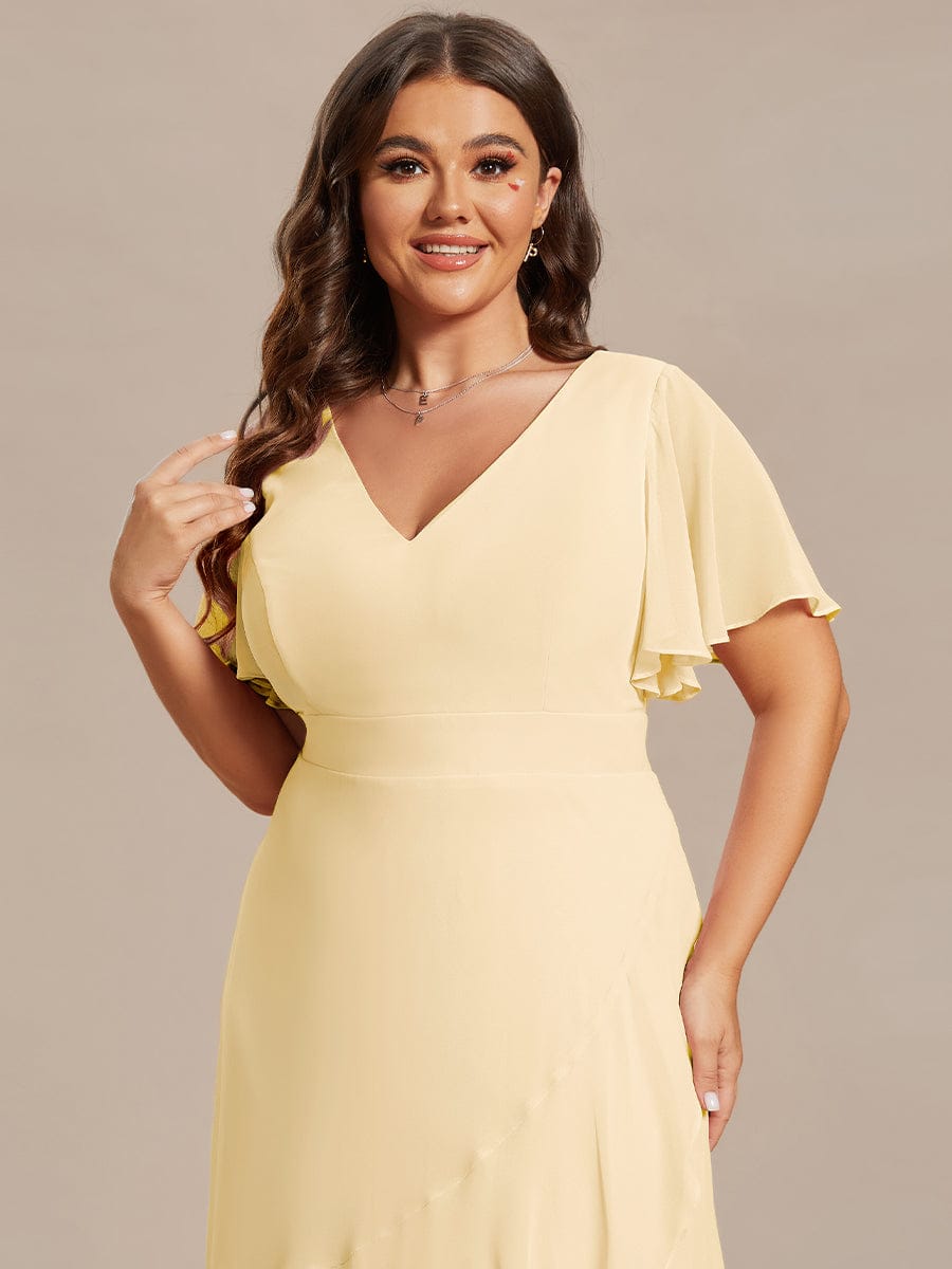 Top Picks Yellow Formal Dresses #style_MS01749YL