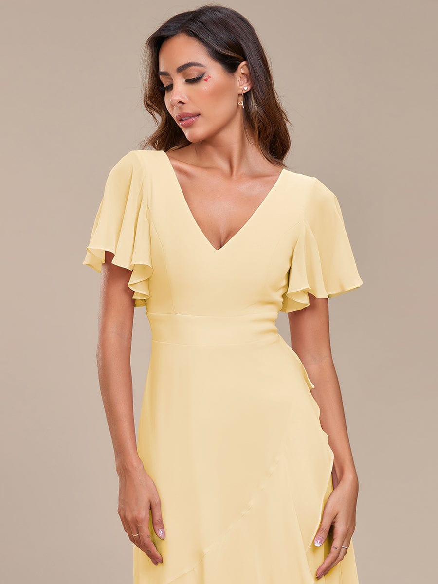 Top Picks Yellow Formal Dresses #style_MS01749YL