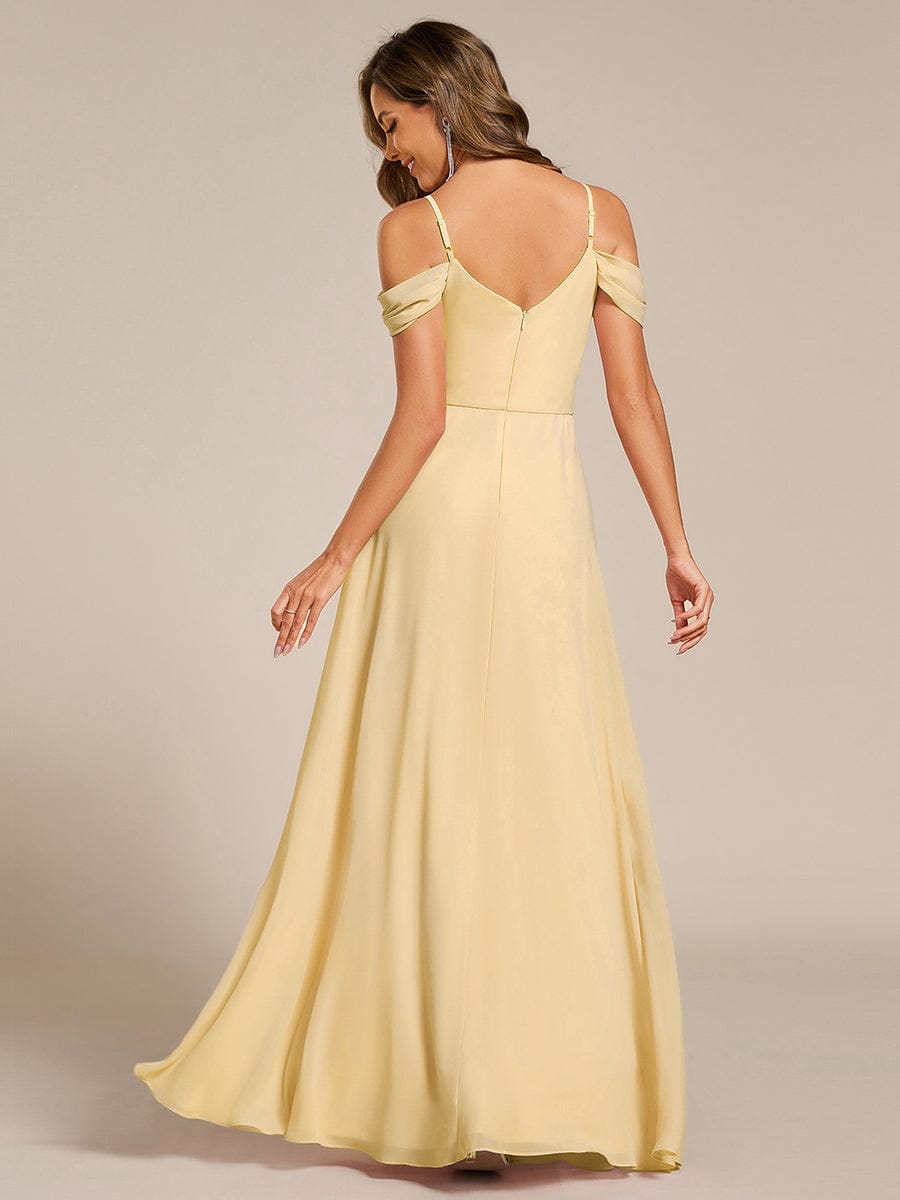 Top Picks Yellow Formal Dresses #style_MS02354YL