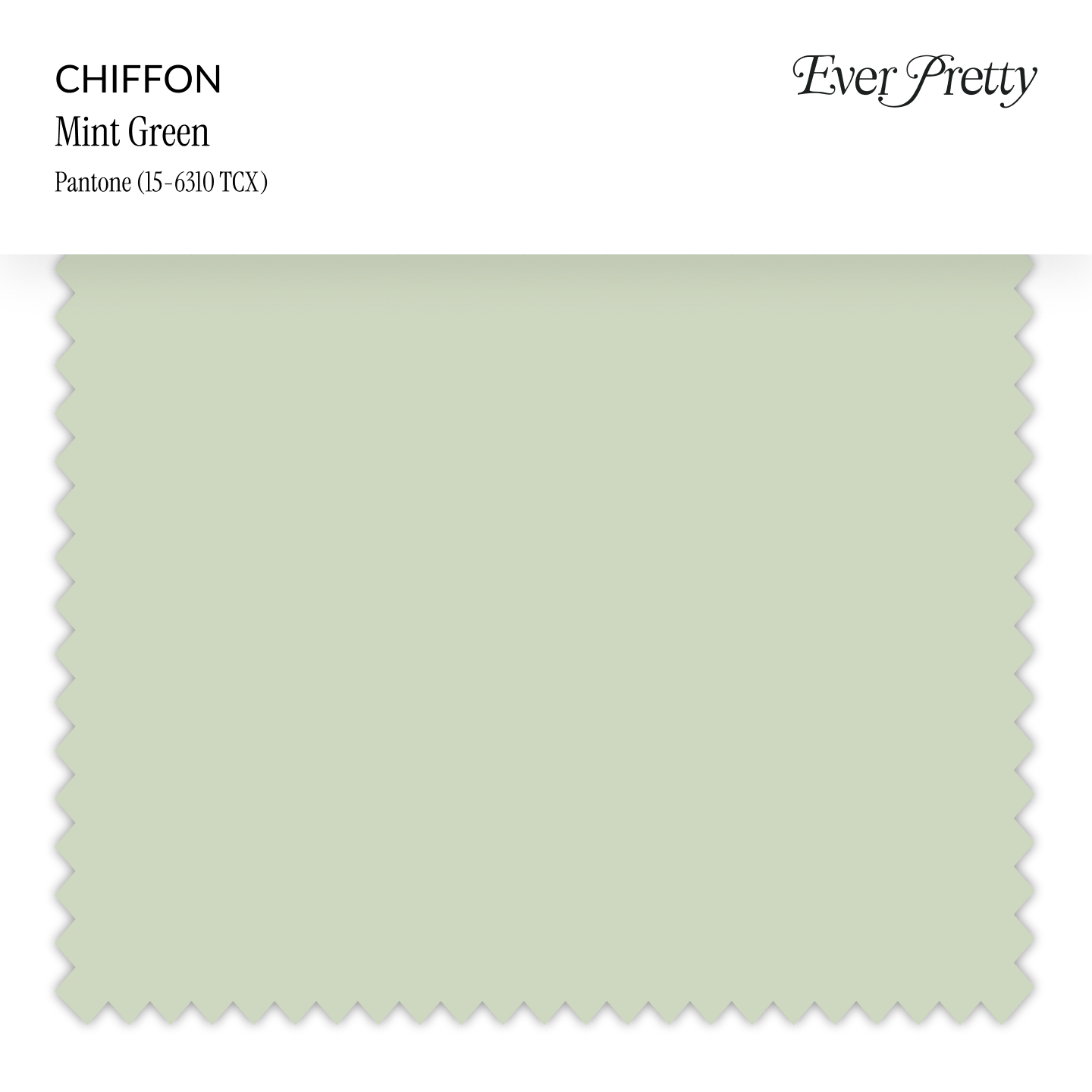Ever-Pretty Chiffon Swatch #Color_Mint Green