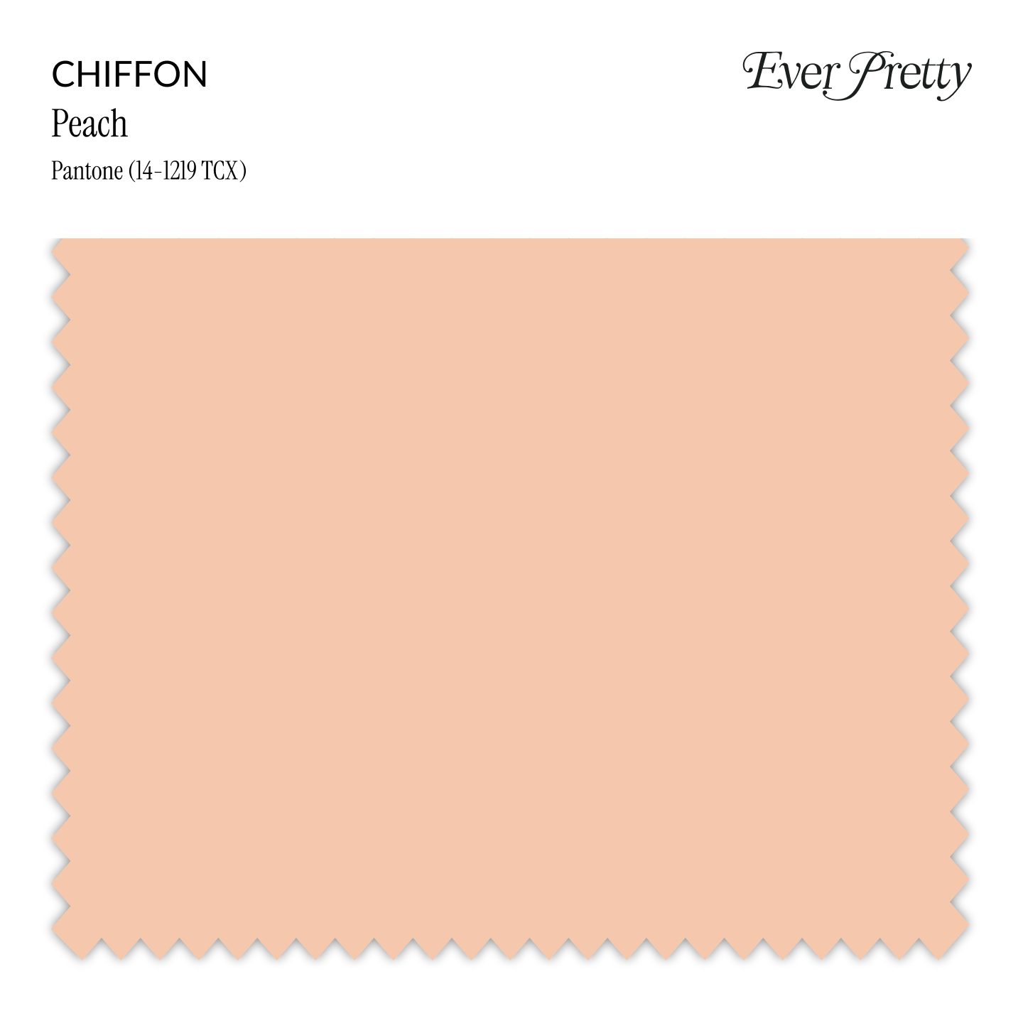 Ever-Pretty Chiffon Swatch #Color_Peach